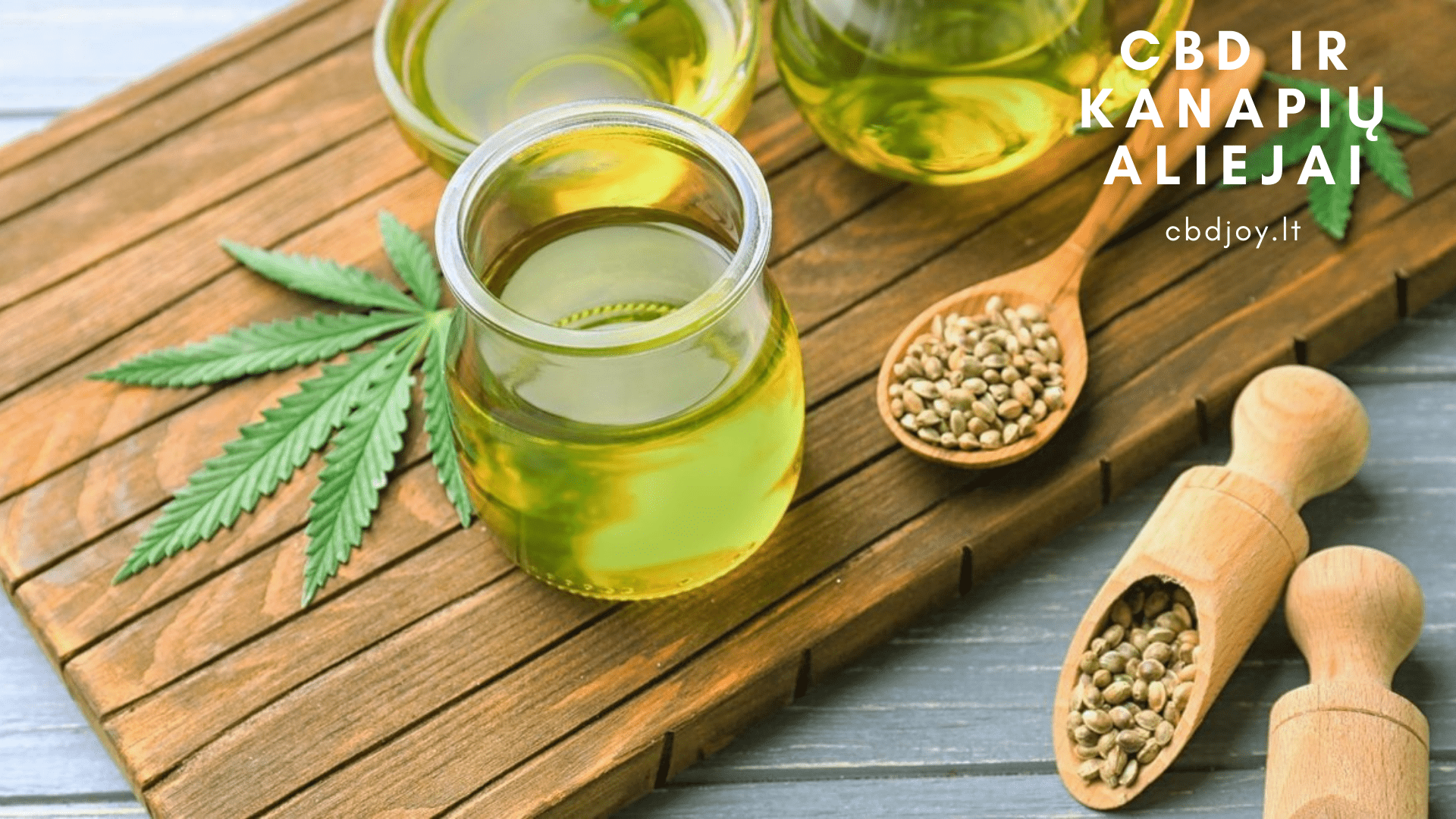 cbd ir kanapiu aliejai